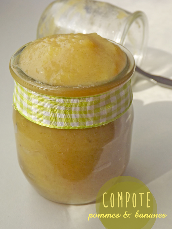 Compote pommes & bananes